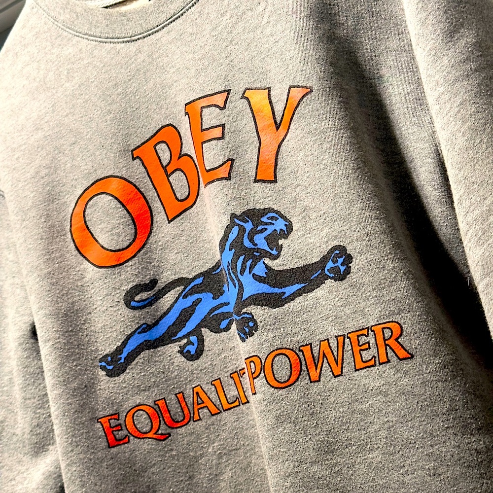 Obey Crew Neck Sweatshirt